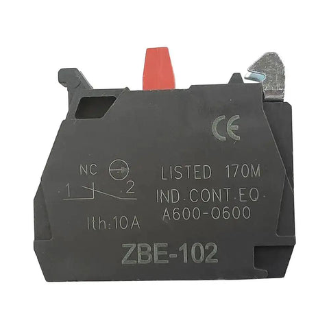 10 Pack Silver Alloy Screw Clamp Terminal Blocks Single Contact 1NC For Quick Hookup Panel Wiring Black Finish Durable