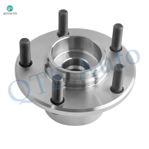 Close-up of a front wheel hub bearing assembly for Two Front Wheel Hub Bearing Assemblies Replacement For 2004 2005 Mazda 3 Direct Fit Bolt On Drop In Kit With Premium OEM Grade Hubs For Smooth Ride Quiet Operation And Long Lasting Wheel Bearing Performance