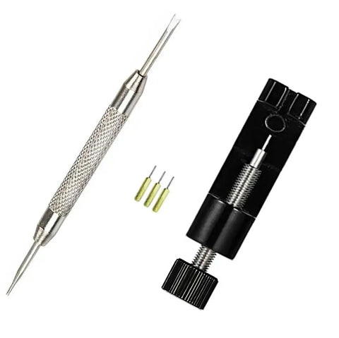 Watch Band Link Removal Kit For Metal And Stainless Steel Bands Pro Grade Tool Free Sizing Pin Remover For Bracelets
