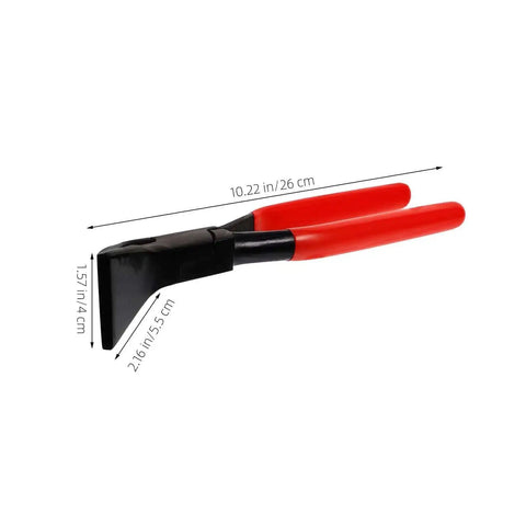 Pro Grade Manual Sheet Metal Bender Pliers With Carbon Steel Construction And Metric Markings 45 Degree Bend 140mm Hand Tool