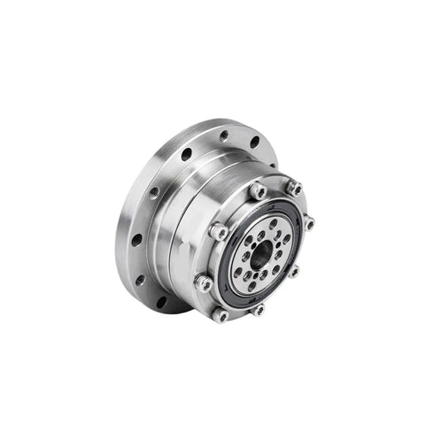 CSF14I Harmonic Drive Strain Wave Gear Reducer for automation robots with zero backlash precision, compact lightweight design, side view