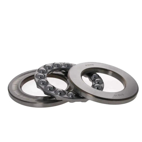 Heavy Duty 55 Mm Bore Thrust Ball Bearing 90 Mm Outer Diameter 25 Mm Width Single Row 51211 Chrome Steel AISI 52100 With Steel Cage