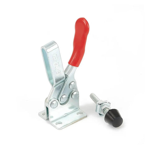 Heavy Duty Quick Release Toggle Clamp 90kg Iron Horizontal Workholding Clamp for secure hold in indoor outdoor workshops