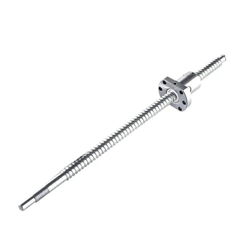 600mm SFU1204 Ball Screw Stainless Steel Rolled Ballscrew With Ball Nut Anti Backlash 12mm Diameter High Precision CNC Parts