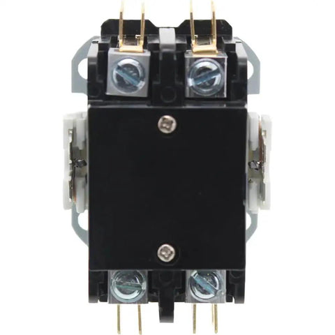 Two Pole 40 Amp 24 Volt Condenser Contactor Relay For AC And Heat Pump Systems Replacement Part Replaces 17425 C240A DP40242