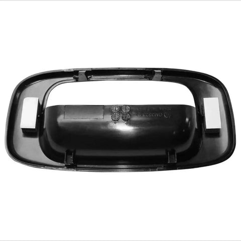 Tailgate Handle Trim Bezel Cover For Silverado Sierra 1999-2007 Black Textured back view