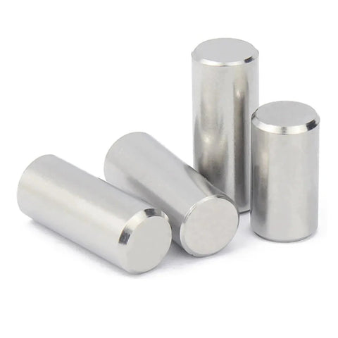 Go To Stainless Steel Dowel Pins, Solid Cylindrical With Smooth Finish And Chamfered Ends For Easy Insertion, Wear Resistant And Durable, 18mm Length, Diameters From M1.5 To M12, Pack Of 5 High Quality Pins