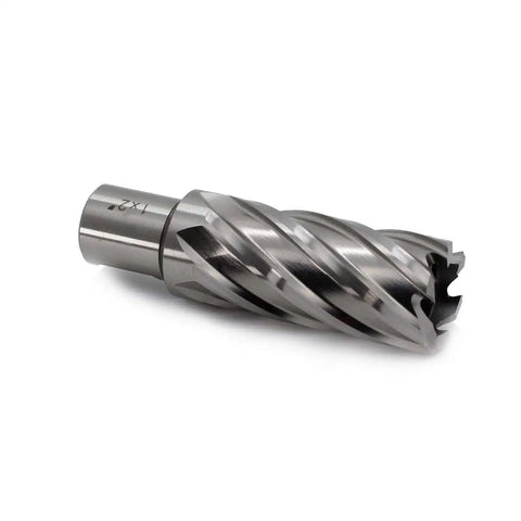 Engineered 1 Inch Cutting Diameter Annular Cutter For Magnetic Drill Press With 2 Inch Cutting Depth, 3/4 Inch Weldon Shank