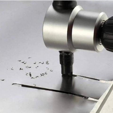 Dual Head Sheet Metal Nibbler Cutter With Handle And Wrench, cutting metal sheet, 360 degree adjustable, straight or curve cutting