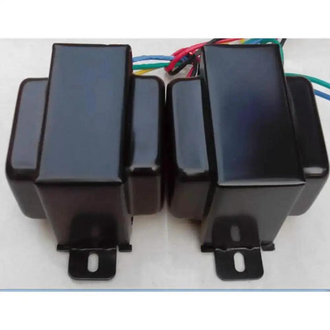 Single Ended Output Audio Transformer For Tube Amp 5K Primary 5W Secondary 0 Ohm 4 Ohm 8 Ohm Compatible With 6P1 6P14 6P6 Tubes 19X26mm Core 70mm Mounting Black Lacquer Shield For Old School Vintage HiFi Amplifiers