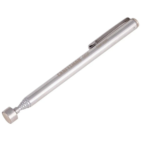 Telescoping Magnetic Pickup Tool With Adjustable 5 To 25 Inch Shaft And Powerful 2 Pound Magnetic Tip Durable Metal Construction Great For Nuts Bolts Screws And Small Metal Parts Pocket Sized Convenience For Diy And Pros
