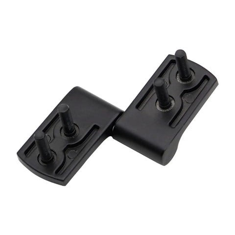 360 Degree Torque Hinges With Friction Positioning For Cabinets And Doors Beefy Heavy Duty Matte Black Zinc Alloy Industrial Hardware 1 Piece Torque Rating Two Point Six Ideal For Home And Commercial Projects HFK86