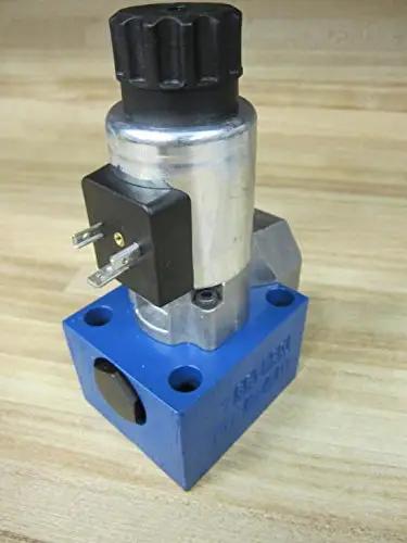 Proportional hydraulic solenoid valve M-3SEW10U14 size 10 single unit, 80/96 VDC 30W, control spool assembly R978914241