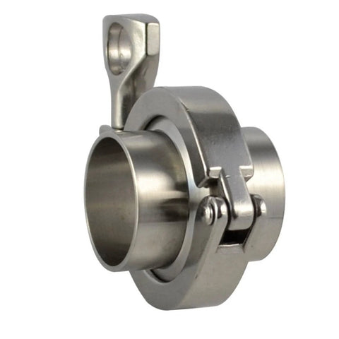 DERNORD stainless steel tri-clamp (2-inch) with lever latch for sanitary piping