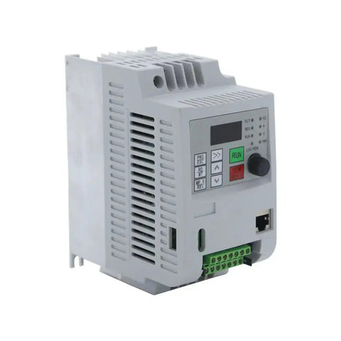VFD Variable Frequency Drive 220V Inverter For Spindle Motor Speed Control From 0.75KW To 7.5KW, side view of control panel