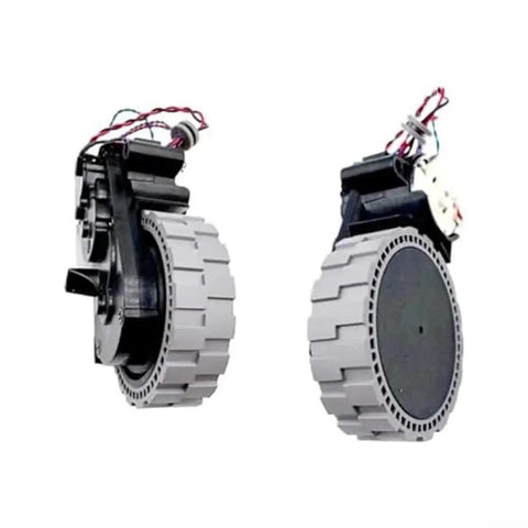 Left And Right Replacement Wheel Set For Ecovacs Deebot T20 X1 X2 T10 Omni Turbo Vacuum Cleaners, showing durable dual wheels