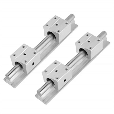 Linear Rail Kit SBR10 Or SBR12 With SBR10UU Or SBR12UU Blocks 200 To 1000mm Length Ready To Mount CNC And DIY 3D Printer High Precision