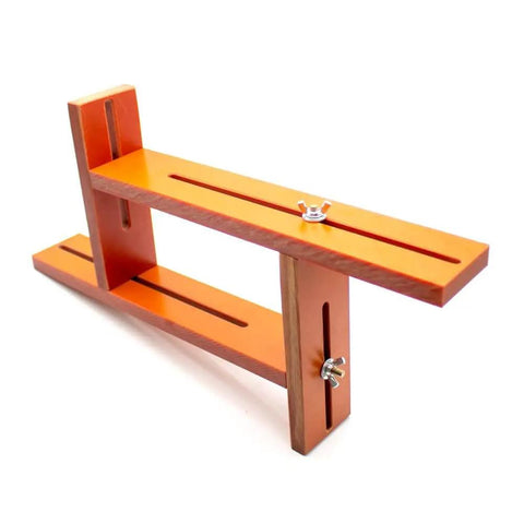Adjustable Flexible Battery Fixture Clamp Kit for 18650 and 26650 Cells, bakelite construction, side view