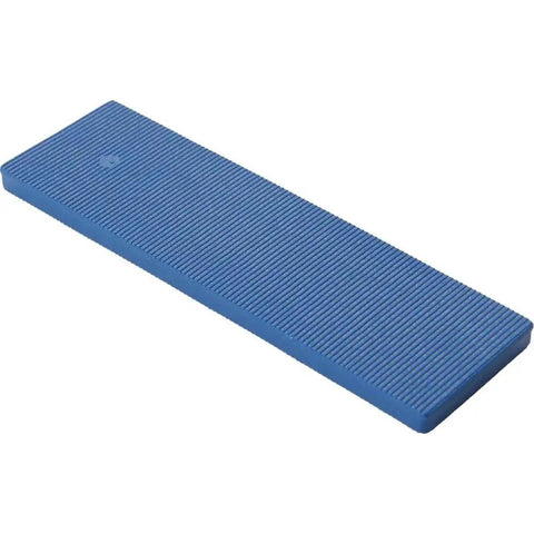 Flat Plastic Shim 60 Pack For Glazing And Wall Coverings 1.13 In W By 4 In L Spacers High Compressive Strength Easy Stacking