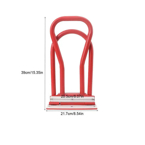 Roof Eaves Seam Bender And Drip Edge Folding Tool for standing seam roofing, manual use, high-carbon steel, 39cm length, front view