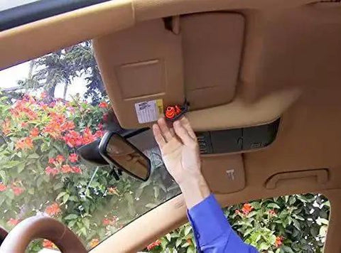 Emergency Car Escape Tool Accessory Pack With Visor Clip Lanyard Keyring And Cable Tie For Resqme The Original 2 In 1 Seatbelt Cutter