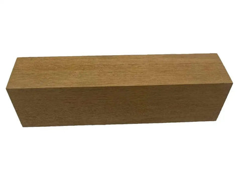 One Piece Mahogany Pepper Mill Blank 3x3x12 Inch Kiln Dried Hardwood Turning Wood Block For Woodworking And Lathe Projects By Exotic Wood Zone Pro Grade For Pepper Mills Nutmeg Grinders And Craft Masterpieces