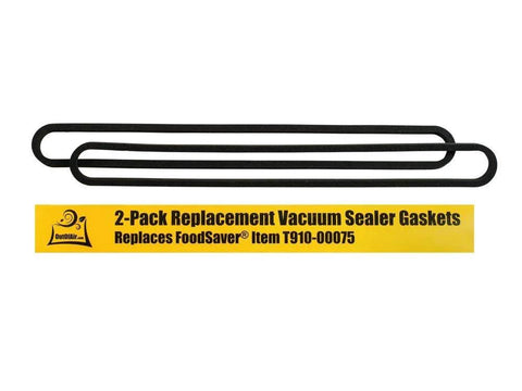 Two Foam Gasket Replacements For FoodSaver Vacuum Sealers Premium Upper And Lower Gaskets Set Fits V2200 V2400 V2800
