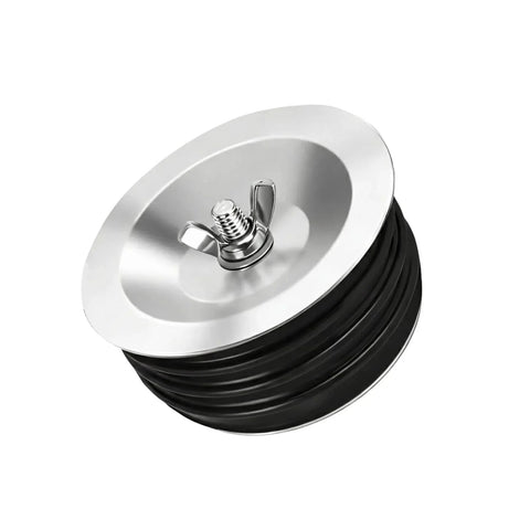 1 Piece 3 Inch Mechanical Test Plug With Steel Pipe Gripper And Wing Nut Reusable Drain And Sewer Pipe Plug For Plumbing Pressure Testing