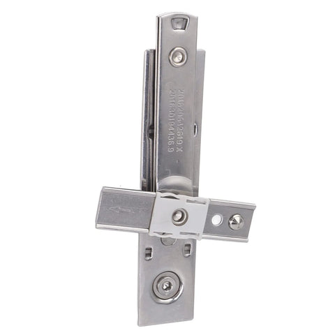 Casement window hinge, stainless steel friction stay with ventilation limiter, 23mm slot width, child lock