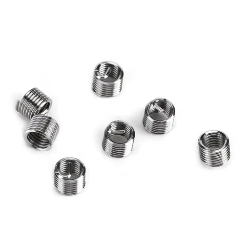 30 Piece Metric Thread Repair Kit for M3 M4 M7 M9 M11 Helicoil Style Inserts, metal coils for thread repair use