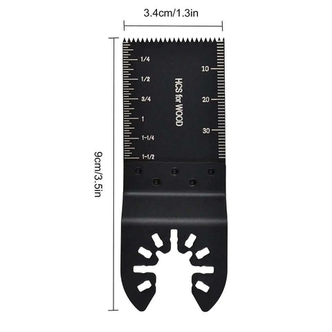 Universal Oscillating Saw Blades Kit For Wood Projects And Multitools Quick Release Durable Blades Fits All Models 100 Pcs