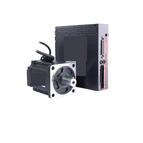 Beefy 2.39 Nm Torque Servo Motor Kit 80SS75 5.0A with ASD275 Drive Kit, AC200-240V, 300 cm Encoder Cable, 750W for CNC Equipment