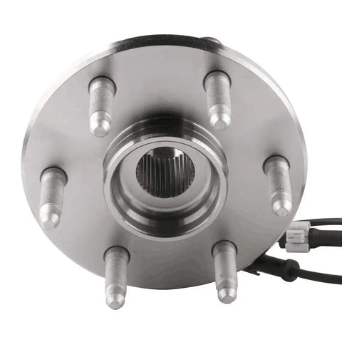 Beefy Front Wheel Bearing And Hub Assembly 6 Lug 4WD With ABS Sensor For GM Trucks And SUVs Including Silverado Tahoe Suburban Express