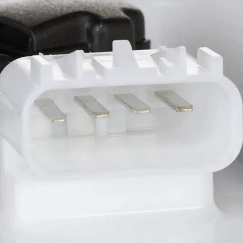 Close-up of the connector on the 6.0L Fuel Pump Module for Chevrolet and GMC Silverado Sierra 2500 HD 3500 HD Replacement