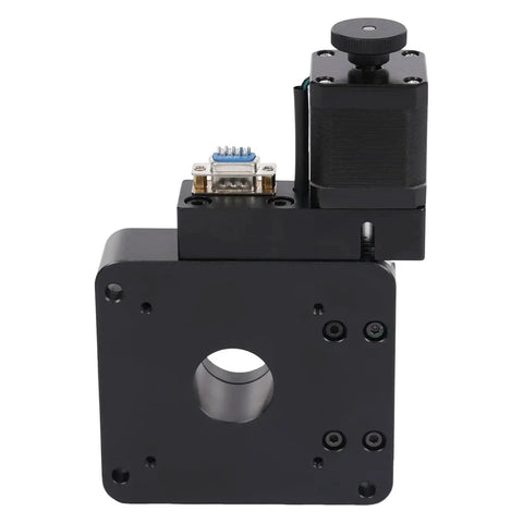 Motorized 360 Degree Electric Rotating Platform Turntable For Industrial Automation Beefy 3.94 Inch Black Aluminum Alloy