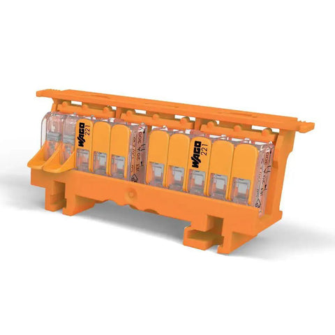 Side view of Go To Connection Terminal Set With 225 Pieces And 4 Mounting Adapters For All Conductor Types In L Boxx Mini Case