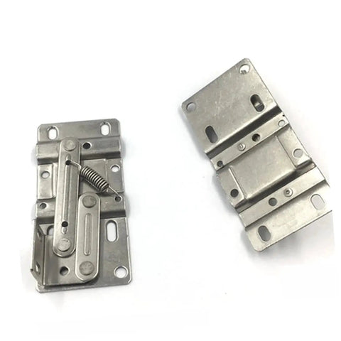 4 Pack Hidden Spring Hinges For Cabinets With Drop Leaf Support Easy To Install And High Load Bearing Capacity Ideal Corner Cabinet Hinges Durable Pivot Door Hardware For Kitchen Cabinets And Furniture