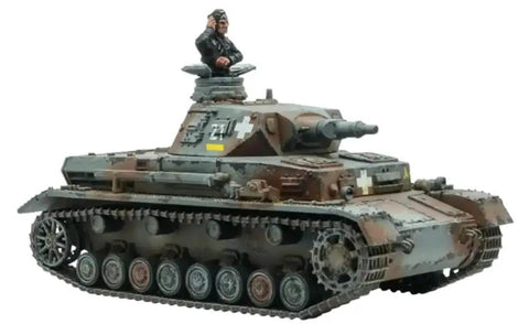 Bolt Action Rattenkrieg German Veteran Infantry Starter Army For Close Quarters Wargaming detailed tank mini with commander