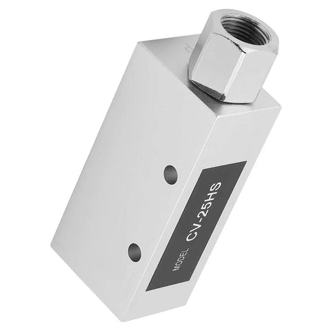 Vacuum generator CV-25HS, pneumatic vacuum ejector, metal block with Rp1/4 threaded port