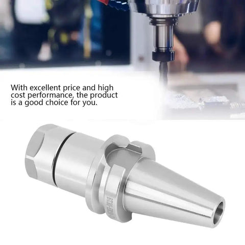 ER20 70 Collet Tool Holder for CNC Lathe and Milling Accessories, made from 40Cr alloy steel with high precision, shown in use with CNC machine.