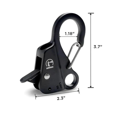 Stainless Steel Anchor Hook With Quick Release For Small Boats Pontoon And Kayak Plated Black Set Of 2