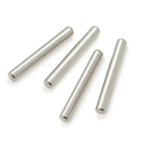 Heavy Duty 50 Pack 304 Stainless Steel Dowel Pins 4mm By 40mm For DIY Projects, Shelves And Fixtures, Shelf Support Pegs