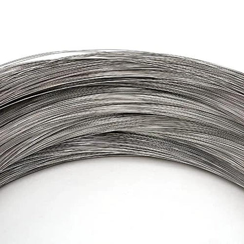 VIGAN stainless steel spring wire coil, 10 m length, 0.3–3 mm diameter, silver