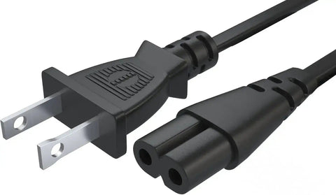 10 Foot 2 Prong AC Power Cord For Under Desk Elliptical Machines Compatible With ANCHEER GUGTTR Westionc Homezillions