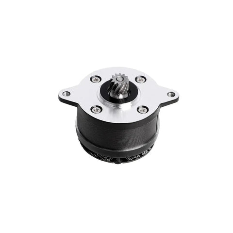 K2 Plus Extruder Motor With Circular E Axis for 3D Printers, high precision stepper drive, top view of extruder motor with gear
