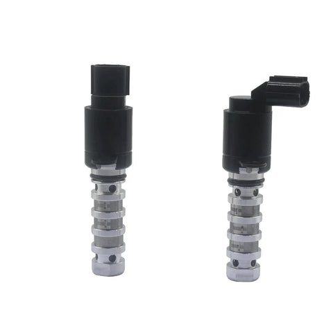 Front view of 2 Piece Intake And Exhaust VVT Solenoid Set For Hyundai Santa Fe Sonata Tucson And Kia Optima Sorento With 2.0L And 2.4L L4 Engines 2011 To 2017 Replaces 243752G500 243552G500