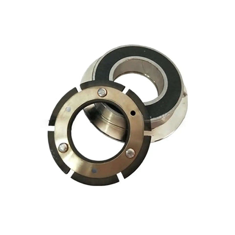 Compact 24V 16W Electromagnetic Brake for Printing Accessories, round metal components, easy to install, top view
