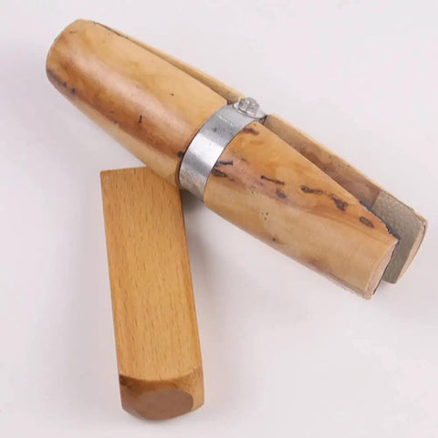 Wooden Ring Clamp With Wedge Hand Holding Fixture For Jewelers Stone Setting Repair Clamp Clip Diy Jewelry Making Tool Built Tough From Wood And Metal 14 Cm Clamp Length 9.5 Cm Wedge Easy To Use