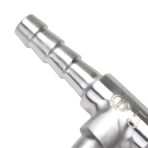 DERNORD stainless steel 3-way hose barb tee fitting, 3/16 in barb