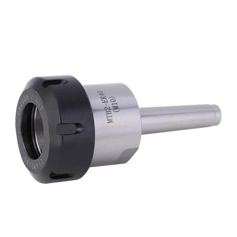 Heavy Duty ER40 Collet Chuck Holder With MT2 Morse Taper Shank For CNC Lathe M10 Clamp Carbon Steel Hardened And Ground